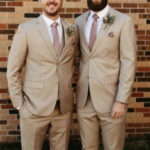 COPY - Men’s 3 Piece Tan Suit
